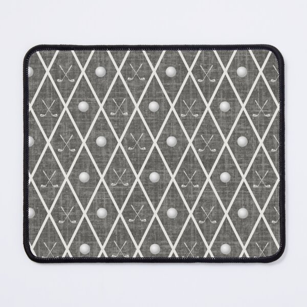 Item preview, Golf Balls & Clubs Argyle on Dark Gray designed and sold by KSimpson838.
