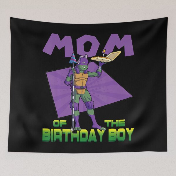 Item preview,  Mademark X Teenage Mutant Ninja Turtles - Donnie Mommy Of The Birthday Boy Pizza Theme Party designed and sold by PacoMerchLife.