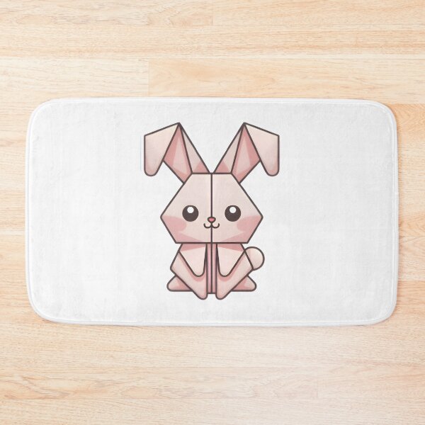 Item preview, Cute Origami Bunny – Kawaii Veterinary Rabbit Sticker | Minimal Pastel Bunny Design designed and sold by Bettybee00.