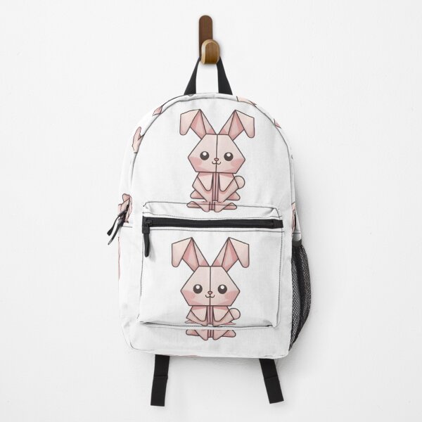 Item preview, Cute Origami Bunny – Kawaii Veterinary Rabbit Sticker | Minimal Pastel Bunny Design designed and sold by Bettybee00.