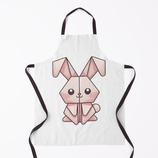 Item preview, Cute Origami Bunny – Kawaii Veterinary Rabbit Sticker | Minimal Pastel Bunny Design designed and sold by Bettybee00.