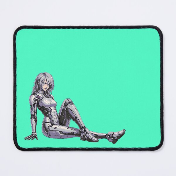 Item preview, Pixel Art Cyberpunk Android Girl – Mecha Design designed and sold by aoto@nexusnode.