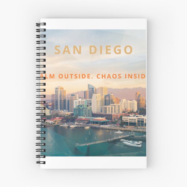 Item preview, San Diego: Calm Outside. Chaos Inside. [Flavor 1] designed and sold by Mildly Thriving Co..