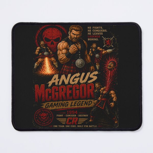 Item preview, Angus MacGregor – Gaming Legend Since 1994 designed and sold by CoreRaiders.