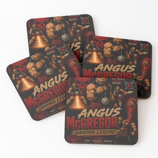 Item preview, Angus MacGregor – Gaming Legend Since 1994 designed and sold by CoreRaiders.
