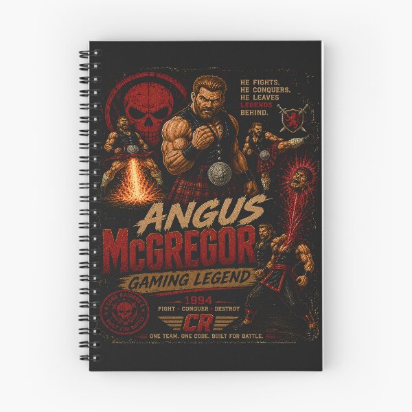 Item preview, Angus MacGregor – Gaming Legend Since 1994 designed and sold by CoreRaiders.