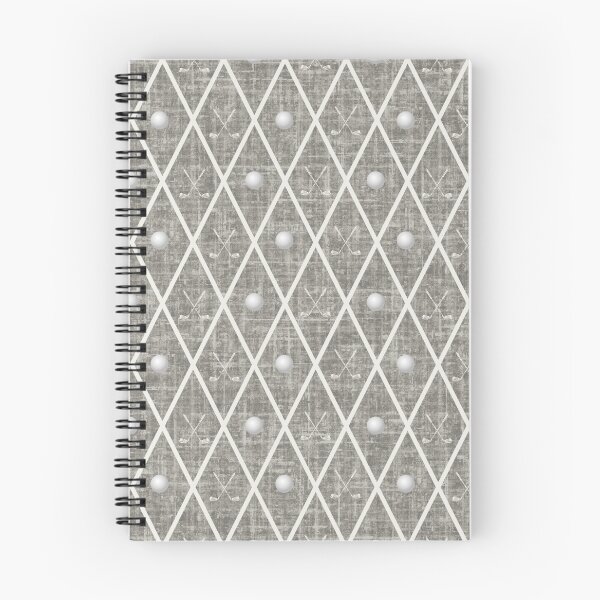 Item preview, Golf Balls & Clubs Argyle on Medium Gray designed and sold by KSimpson838.