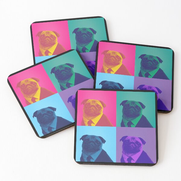 Item preview, Pop Art Frank - Pug from MIB (Universal Florida) designed and sold by YonderAndBeyond.
