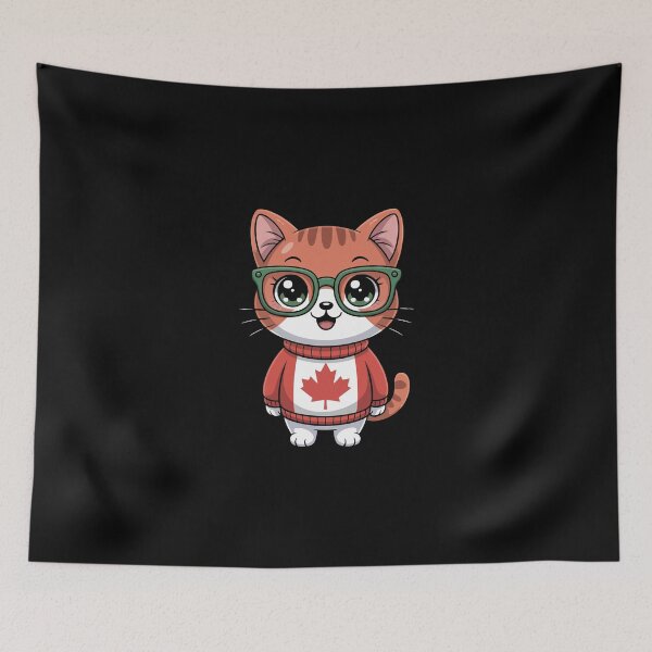Item preview,  Cat in Canada Sweater designed and sold by jkrphoto.