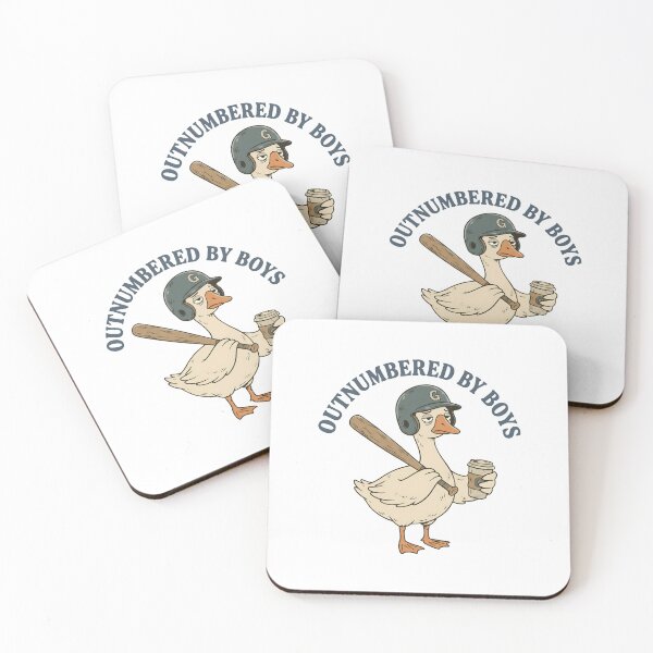 Item preview, Outnumbered By Boys Goose Sports Mom designed and sold by OlyvieArt.