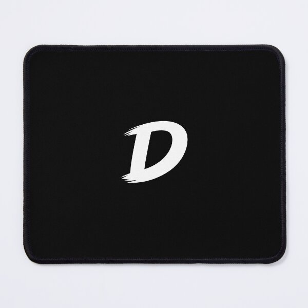 Item preview, Letter D – Bold Brush Style Design designed and sold by Elegant160.