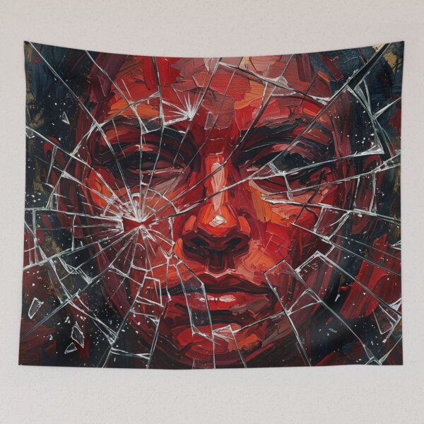 Item preview, Shattered identity behind glass designed and sold by Sigtrix.