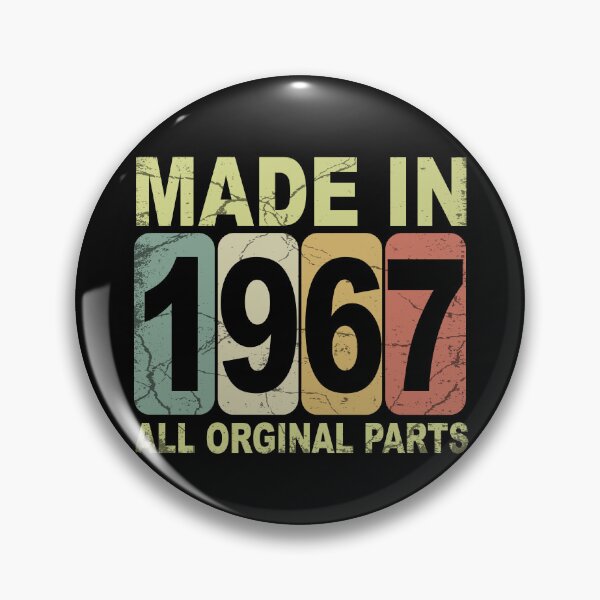 Item preview,  Made In 1967 Birthday Gift Distressed Design designed and sold by FernaRoje.