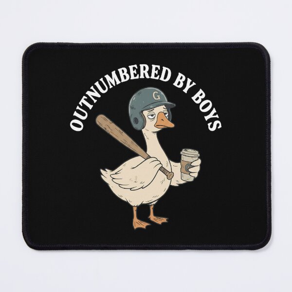 Item preview, Outnumbered By Boys Goose Baseball Mom Coffee designed and sold by OlyvieArt.