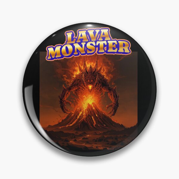 Item preview, lava monster 2 designed and sold by mama-creative.