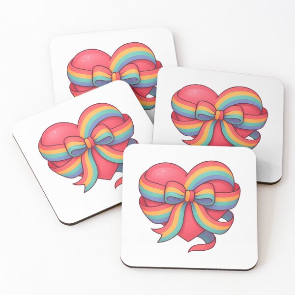 Item preview, Pride Heart Wrapped in Rainbow Bow Ribbon designed and sold by xMErCUrY03x.