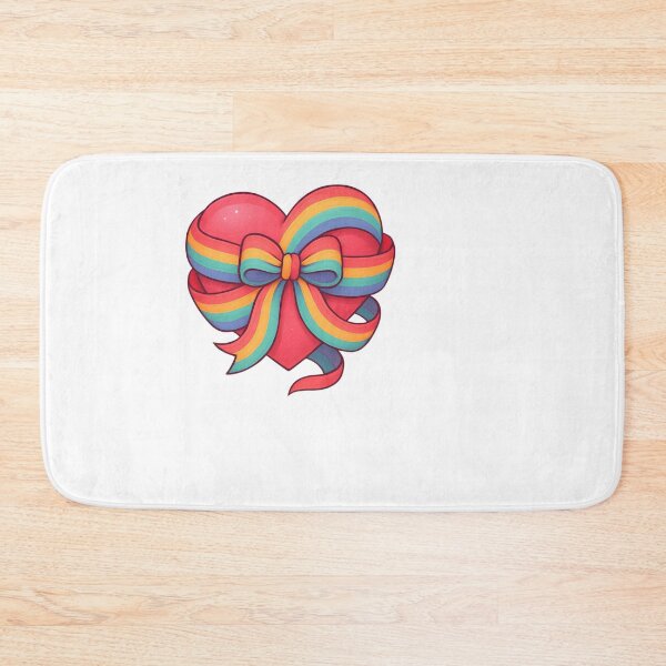 Item preview, Pride Heart Wrapped in Rainbow Bow Ribbon designed and sold by xMErCUrY03x.