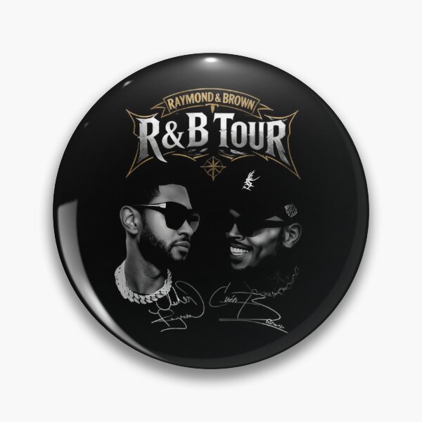 Item preview,  Chris Brown And Usher The Rb Tour Raymond And Brow designed and sold by PacoMerchLife.