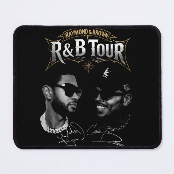Item preview,  Chris Brown And Usher The Rb Tour Raymond And Brow designed and sold by PacoMerchLife.