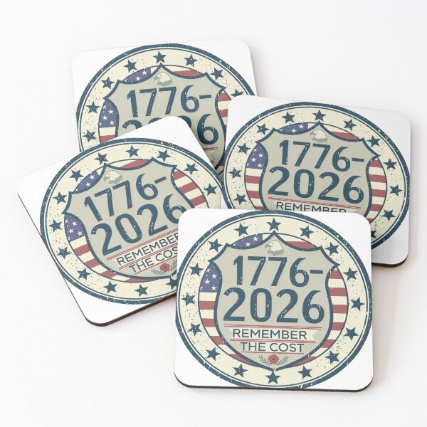 Item preview, 1776 2026 Remember The Cost Memorial Day Patriotic Shirt designed and sold by Edgestone Graphics.
