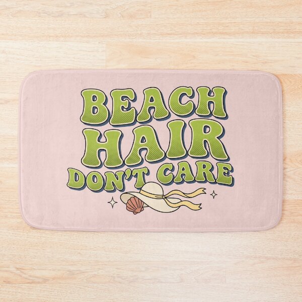 Item preview, Beach Hair Don't Care Retro Groovy Beach Girlie Summer Vacation Coastal Tee designed and sold by BVDigitalArt.