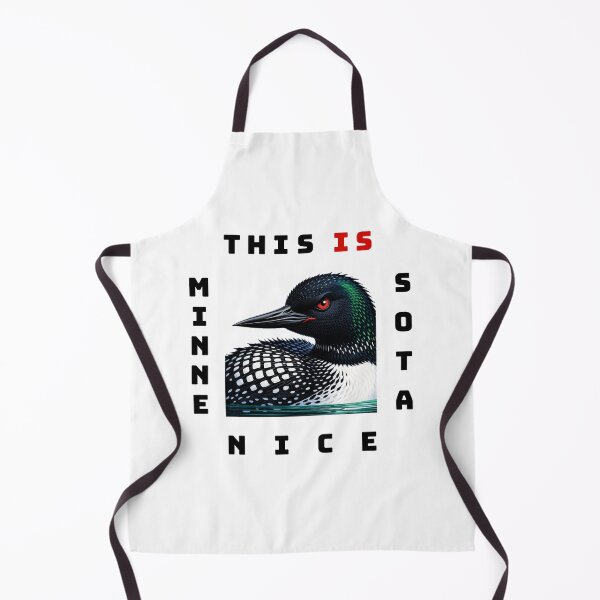 Item preview, Minnesota Nice Loon designed and sold by Threshing Pigeon.