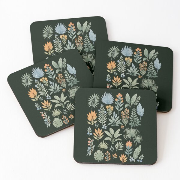 Item preview, Tropical plants dark designed and sold by Elenanaylor.
