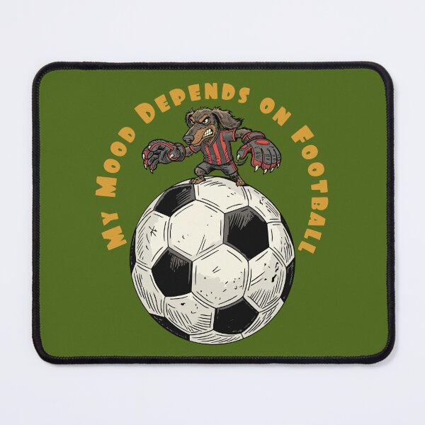 Item preview, Mood Depends On Football 2 designed and sold by CARPIO Creations.
