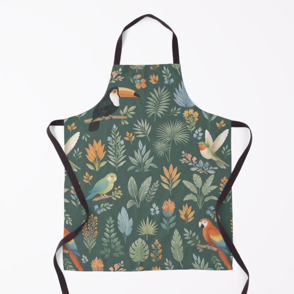 Item preview, Tropical birds green designed and sold by Elenanaylor.