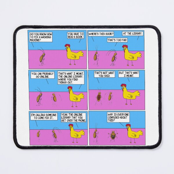 Item preview, The Library | Humor Explanation Webcomic | El Boxa designed and sold by ElBoxa.