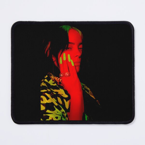 Item preview,  Official Billie Eilish Red Photo Neon Black  designed and sold by BubbleTheam.