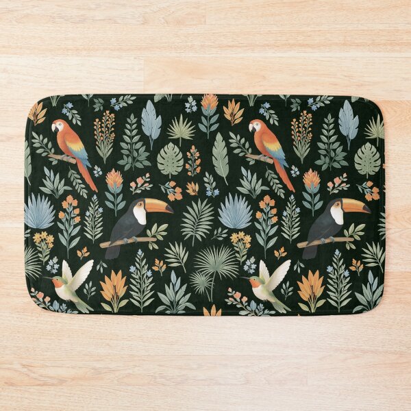 Item preview, Tropical birds dark designed and sold by Elenanaylor.