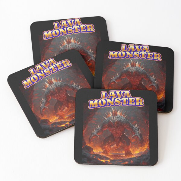Item preview, lava monster 3 designed and sold by mama-creative.