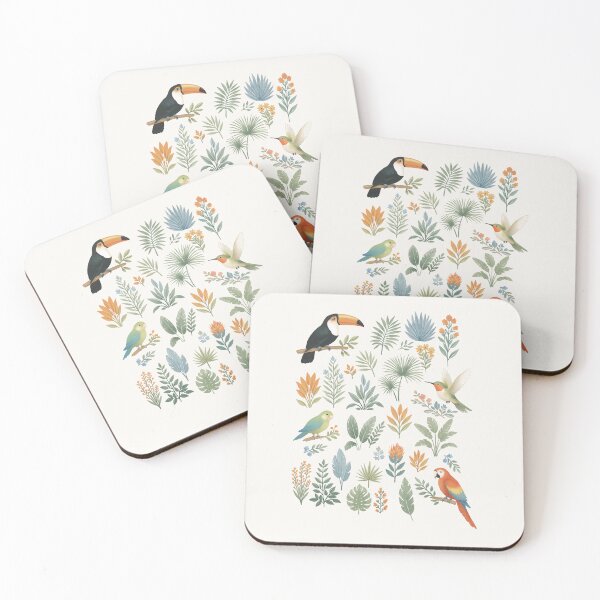 Item preview, Tropical birds designed and sold by Elenanaylor.