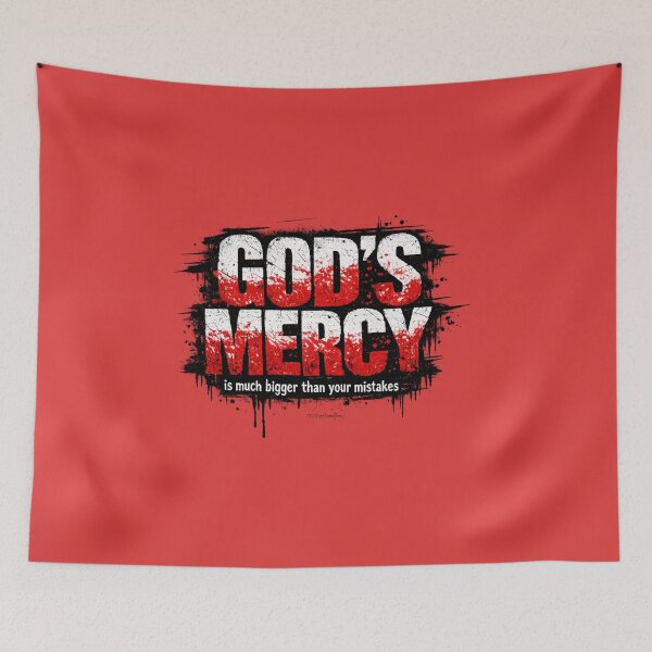 Item preview, God’s mercy is bigger than your mistakes Be forgiven Repent and be Blessed T-shirt designed and sold by FTLOG.