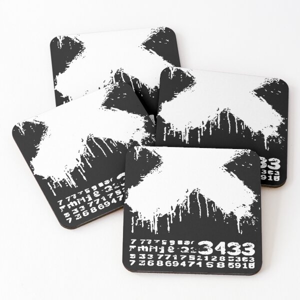 Item preview, Brush spray paint graffiti tag lettering numbers sign X 127sm designed and sold by 127sm.