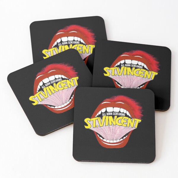 Item preview, St. Vincent All Born Screaming Mouth designed and sold by Expocreater.