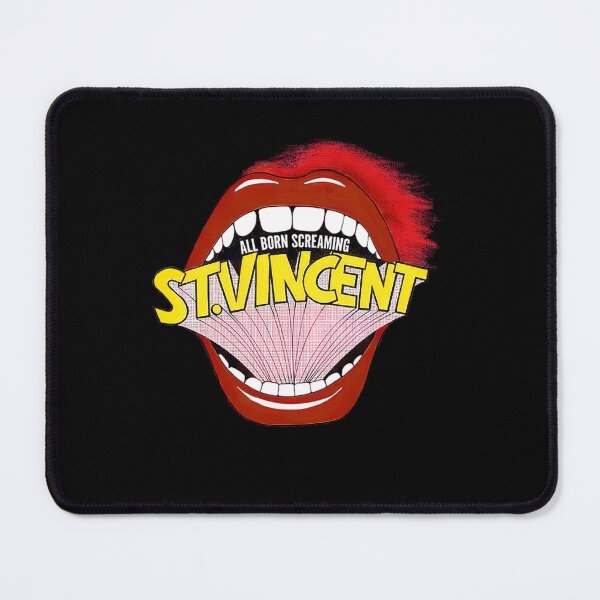 Item preview, St. Vincent All Born Screaming Mouth designed and sold by Expocreater.