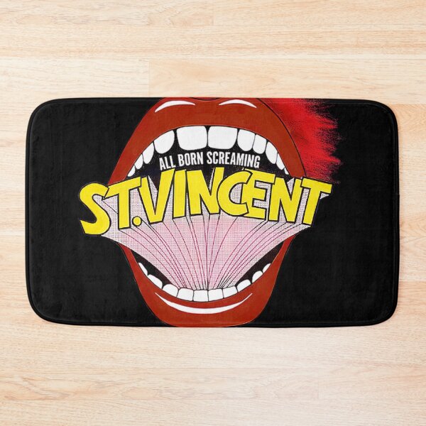 Item preview, St. Vincent All Born Screaming Mouth designed and sold by Expocreater.