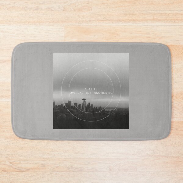 Item preview, Seattle: Overcast but Functioning. [Flavor 1] designed and sold by Mildly Thriving Co..