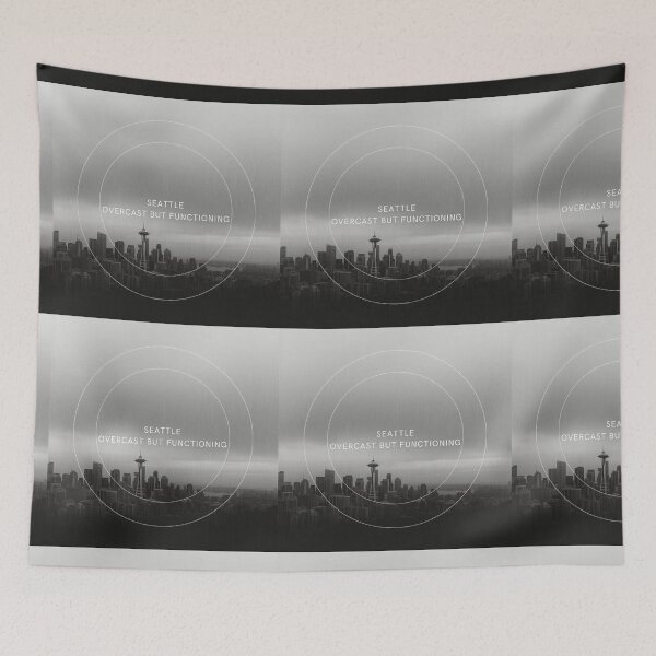 Item preview, Seattle: Overcast but Functioning. [Flavor 1] designed and sold by Mildly Thriving Co..