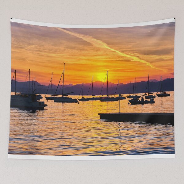 Item preview, Bardolino Sunset over Lake Garda designed and sold by Violaman.