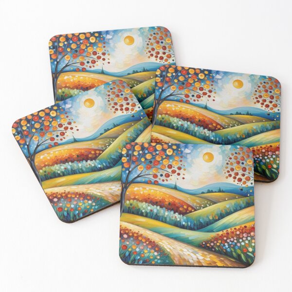 Item preview, Colorful Path Through the Hills  designed and sold by Undersea Ai Art.