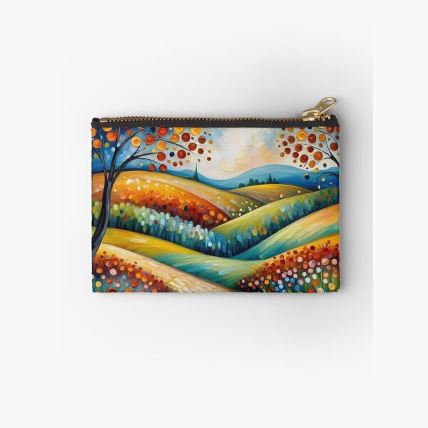 Item preview, Colorful Path Through the Hills  designed and sold by Undersea Ai Art.
