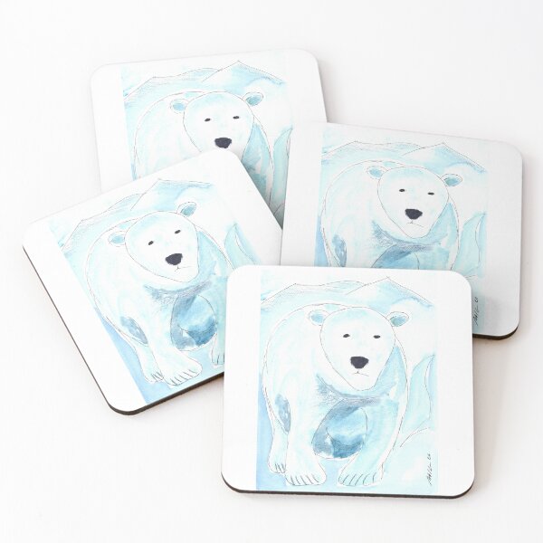 Item preview, Giant Light Blue Polar Bear  designed and sold by Anke‘s Bazaar.