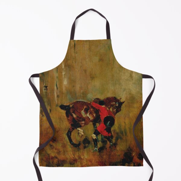 Item preview, Cavalier de Chasse à Courre by Henri de Toulouse-Lautrec | Vintage Equestrian Horse Hunting Art Print designed and sold by artofuniverse.