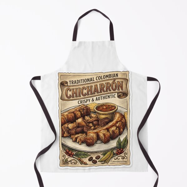 Item preview, Traditional Chicharrón — Colombian Heritage Food | Culinary Art designed and sold by ColombianaShop.