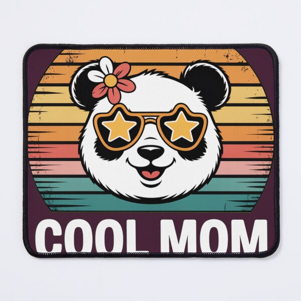 Item preview, Cool Mom According To Me Panda Shirt – Cute Retro Panda Mom Gift designed and sold by Biedroneczka.