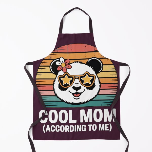 Item preview, Cool Mom According To Me Panda Shirt – Cute Retro Panda Mom Gift designed and sold by Biedroneczka.