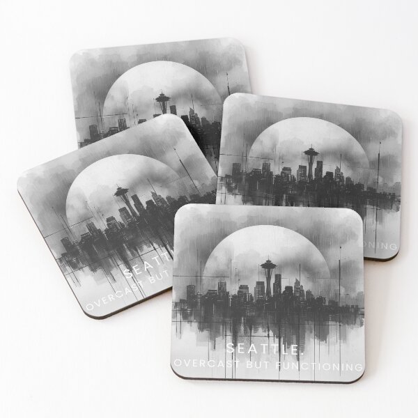 Item preview, Seattle: Overcast but Functioning. [Flavor 2] designed and sold by Mildly Thriving Co..